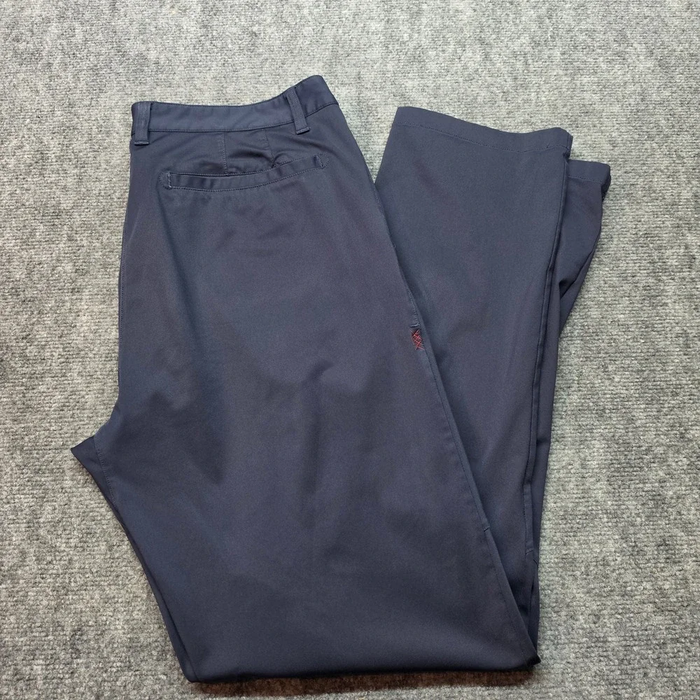 Rhone Commuter Pants Mens 32 Navy Blue Technical Slim Fit Performance Chinos